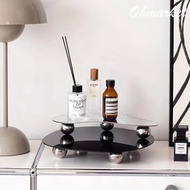 [Life Market] 24H Korean Style Half Moon Storage Tray Beanie Jewelry Rack Desktop Cafe Decoration B 