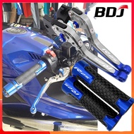 BDJ For Yamaha R25 V1 V2 V3 R 25 Brake Lever Adjustable Folding Handle Bar Grip End Motorcycle Acces