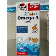 Doppelherz Aktiv Kinder Omega 3 syrup Supports brain development, eyesight and enhances immunity