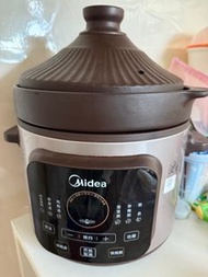 美的電燉鍋｜煲湯鍋｜紫砂陶膽｜陶瓷燉湯｜全自動電燈鍋料理烹調機 ｜ 坐月煲湯