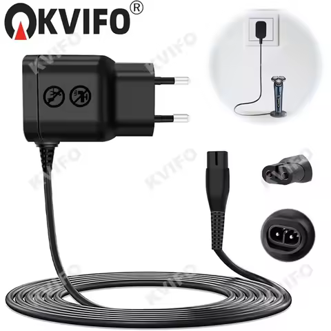 KVIFO 4.3V Charger Compatible for Philips Norelco OneBlade QP2520 QP2620 QP2515 QP2510 MG3730 MG3720