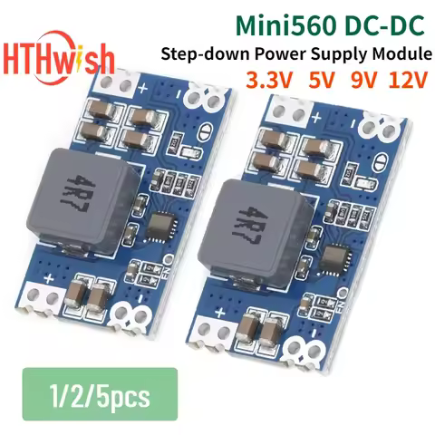 Mini560 Buck Step-down Power Supply Module 3.3V 5V 9V 12V DC-DC Converter Voltage Regulator Buck Sta