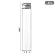 ขวดแก้วจิ๋ว Glass bottle mini bottle drift bottle for DIY 5-20ml