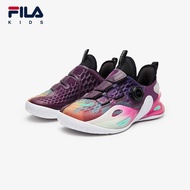 (EU33-41) FILA KIDS BRAVE PERFORMANCE Girl's Sneakers in Black/Pink/White