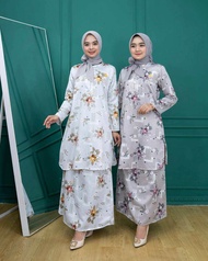 GAMIS MALAY CERUTY MOTIF /BAJU KURUNG MALAYSIA MOTIF/GAMIS MOTIF-STOK LEBARAN