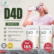Nutrilavish D4D + High Protein Meal Replacement + Chocolate and Vanilla Drink