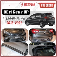 Perodua Myvi (2018-2021) GU Gear Up Bodykit G3 MG3 Body Kit Front Bumper Lip Side Skirt Rear Bumper 