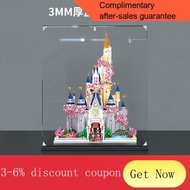 Lego Disney Sakura Dream Castle Transparent Storage Box Acrylic Display Box Hand-Made Building Blocks Dust Cover