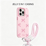 Bow Simple Cute Stylish Casing hp Oppo Reno 15F 15 Pro Max A6T Pro 5G A6X 14F A3X A5 2025 A5I A5 Pro