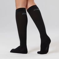 [PRE-ORDER] 2XU Performance Run Compression Socks - Black/Black | Running socks | Compression Socks