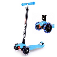 21st Scooter PREMIUM Height Adjustable 4 Flash Wheels Scooter FREE Random gift