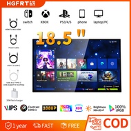 HGFRTEE 18.5inch touch Portable Monitor Gaming 100%sRGB Viewing Laptop Screen Extender For Switch/PS