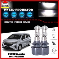 PERODUA ALZA 2014-PRESENT LED Headlight Lampu LED Kereta Car LED Mini Projector H7 LED Headlight Pro
