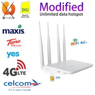 Modified Modem 4G Router Sim Unlocked Modem Router Hotspot Tethering 4G WIFI router Bandwidth Mobile Hotspots