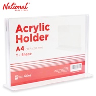 Acrylic Holder A4 Back-to-Back - Office Supplies