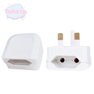 TOHESP Power Socket EU To UK Useful European To UK Adapter