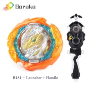 Soraka Beyblade Burst Starter Set B-181 Cyclone Ragnaruk Within Launcher Handle For Kid Boy