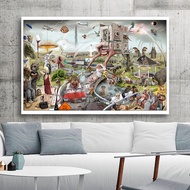 15x20cm No Frame 15x20cm No Frame Picture 1 Stephen King Classic Anime Poster And Print KING COUNTRY Canvas Painting Modern Child Wall Picture For Living Room Home Decor