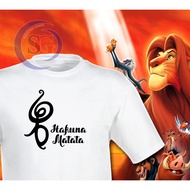 HAKUNA MATATA LION KING SIMBA MUFASA WHITE T SHIRT