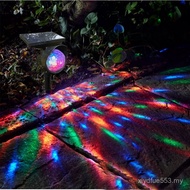 Garden Light Outdoor Solar Solar Outdoor Rotating Solar Light Projection Light Colorful Grass Light 