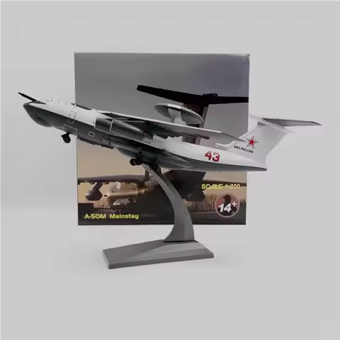 1/200 scale A-50 A50 Mainstay Russia early warning aircraft airplane models adult children toys for 