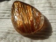 頂級貓眼銅鈦晶 裸石 Rutilated quartz