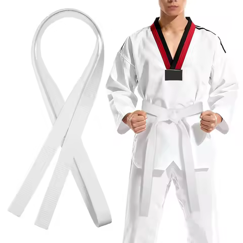 Karate Belt Taekwondo Belt Premium Lightweight Waist Band for Martial Arts Training Karate Jujitsu c