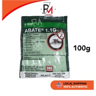 BASF Abate 1.1G 100g Temephos Aedes Mosquito Larva Larvae Killer Racun Serangga Ubat Jentik-jentik J