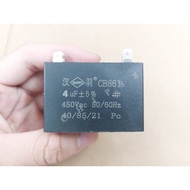 4UF 450V Fan Capacitor CBB61 4UF 450V Pin Plug