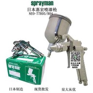 日本進口SPRAYMAN惠宏油漆噴槍模具咬花點線手持氣動噴塗工具設備