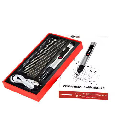 Engraving Pen Cordless Engraver Etching Pen For DIY Enthusiasts Artists Jewelry Makers Hobbyists Met