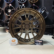 [4PCS] New Sport Rim 15inch SE37 15X7JJ ET35 4H100 BRONZE