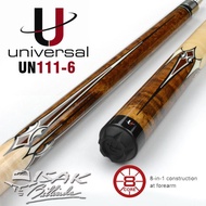 PROMO- UNIVERSAL UN111-6 CUE - RADIAL - KAMUI BILLIARD STICK POOL STIK BILIAR - ALGA STORE
