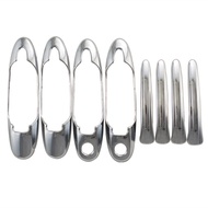 สติกเกอร์ตกแต่งฝาครอบมือจับประตู Xuming สำหรับ Toyota Land Cruiser 4700 FJ100 LC100 1999-2007