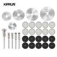 KIPRUN 30 Pcs Diamond Cutting Discs Metal Saw Blade Set Cutting Tool Saw Blades for Dremel Metal Cut