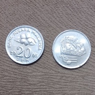 Uang Koin 20 Sen Malaysia 2005