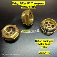 Tutup Filter Oli Transparan Beat Vario Scoopy PCX Adv