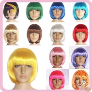 DIACHASG Synthetic fiber Short Party Straight Costume