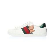 Doraemo x Gucci Ace 刺绣低帮 "藤子-Pro "撞色刺绣系列经典低帮多功能休闲运动鞋 "真皮米色、白色、绿色、红色、棕色 Doraemo"