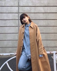 🔥【#059】MOUSSY 超正點時髦OVERSIZE感 風衣外套~原價近一萬八日幣 ! !
