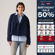 เสื้อแจ็คเก็ต Levis® Womens Bree Cropped Swing Trench Jacket