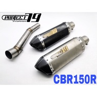 Project79 Exhaust Honda CBR150R 2021 Slip On Piping Stainless Steel Muffler Accessories Ekzos Manifo
