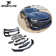 1LE Style PP Car Body Kits Front Bumper for Chevrolet Camaro 2017 with LED