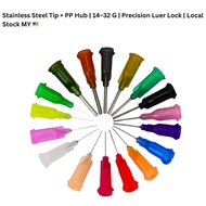 Blunt Dispensing Needle 14G–32G | 6.5mm Steel Blunt Needle | For Glue, Epoxy, Resin & Ink