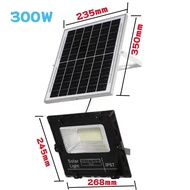 ไฟโซลาร์เซลล์  ไฟสปอร์ตไลท์ 50W 200W 300W 400W 500W 600W solar light โคมไฟ LED ไฟแสงอาทิตย์  กันน้ำ