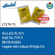 SALE TERBATAS!!! HASKEL - SEAL KIT, PS, FOR PUMP M-71 PN. 17179-71