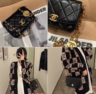 有咭✨ Chanel 金幣斜挎包 單肩包 16*20cm 30開