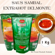 Saos sambal Delmonte extra hot - Saus Sambal Delmonte Extra hot 1 kg
