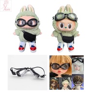 [COD] ชุดlabubu ชุดตุ๊กตาลาบูบู้ อุปกรณ์เสริมตุ๊กตา แว่นสายตาสำหรับเวลาซาบู แว่นตาสำหรับดำน้ำ โปร่งใสโปร่งใส ตุ๊กตาแว่นตา BJD แว่นตาตุ๊กตา แฟชั่นสำหรับผู้หญิง Bu Doll MINI glasses ตุ๊กตาบูลูกฟูก17ซม.