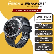 Awei WH1 Pro Smart Watch - 1.45" Touchscreen, Heart Rate &amp; Sleep Tracking, 100+ Sports Modes, IP68, for Android &amp; IP